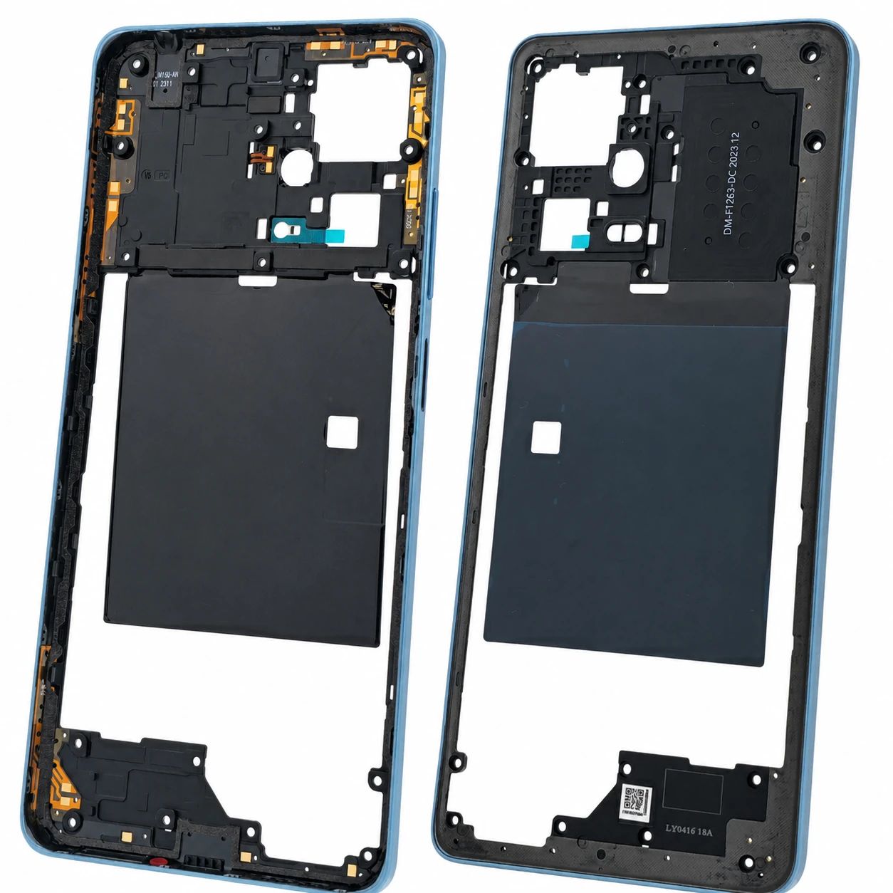 Xiaomi Redmi Note 12 Pro+ 5G Mittelgehäuse (Rahmen) blau