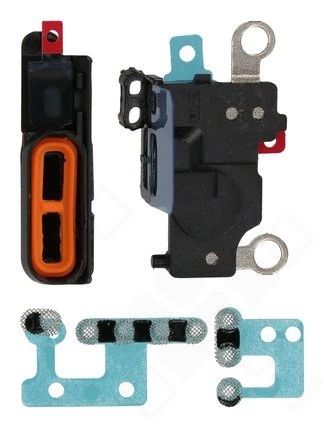 Apple iPhone 12 Pro Max Anti Dust Mesh Lautsprecher schwarz