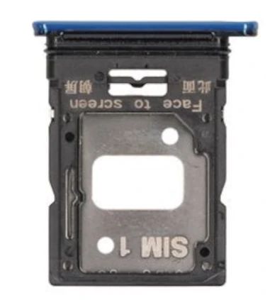 Xiaomi Mi 11 Lite Sim / SD Karten Halter (Halterung) blau