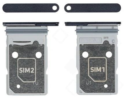 Samsung Galaxy Z Fold7 Sim Karten Halter (Halterung) silber