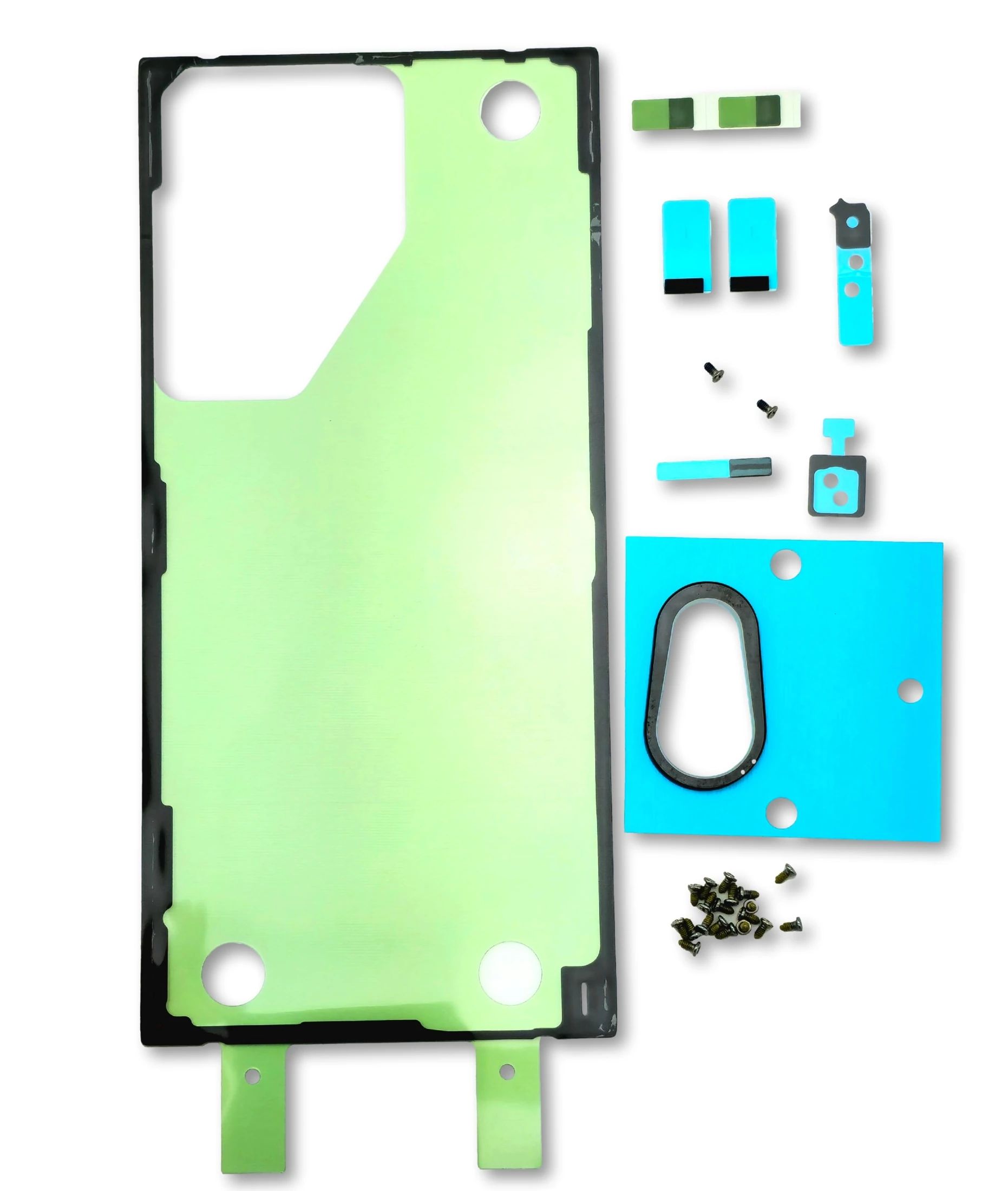 Samsung S908B Galaxy S22 Ultra Kleber (Klebefolie Dichtung) Klebefolie Set