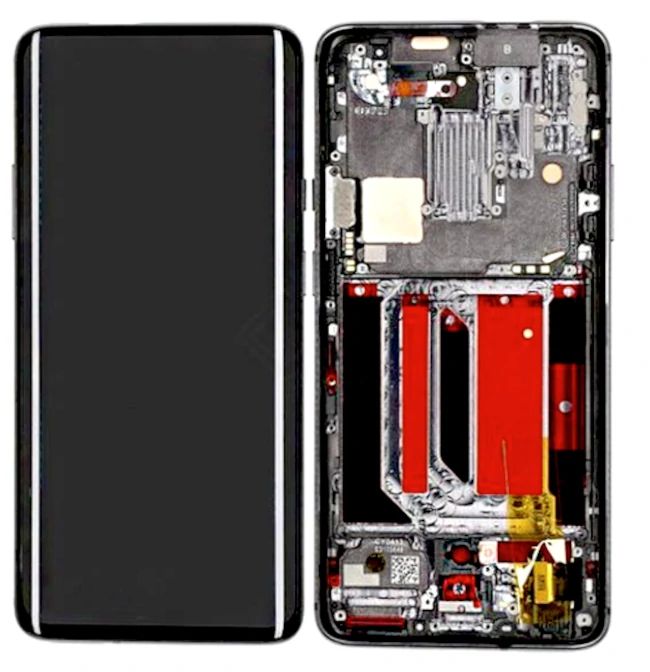 OnePlus 7 Pro Display Einheit Mirror Grey Dual Sim