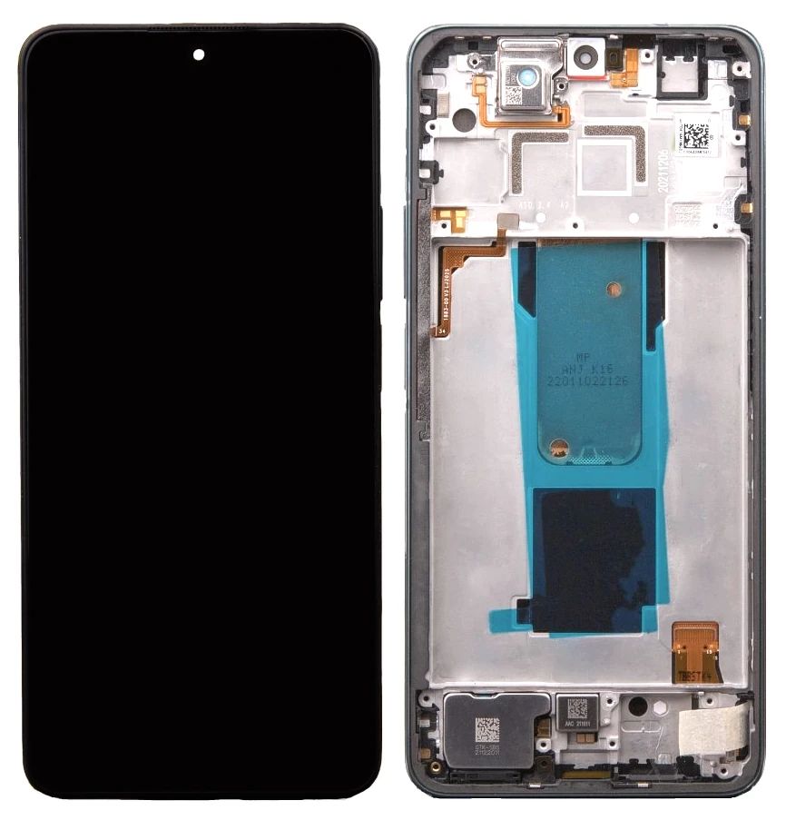 Xiaomi Redmi Note 11 Pro+ 5G Display mit Touchscreen grün 220333QAG