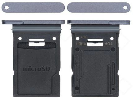 Samsung Galaxy Tab SD Karten Halter grau S10+ Plus / Ultra X820 X920