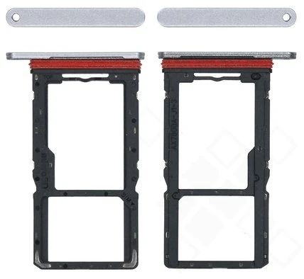 Samsung Galaxy Tab A11 Sim Karten Halter (Halterung) X135 LTE silber