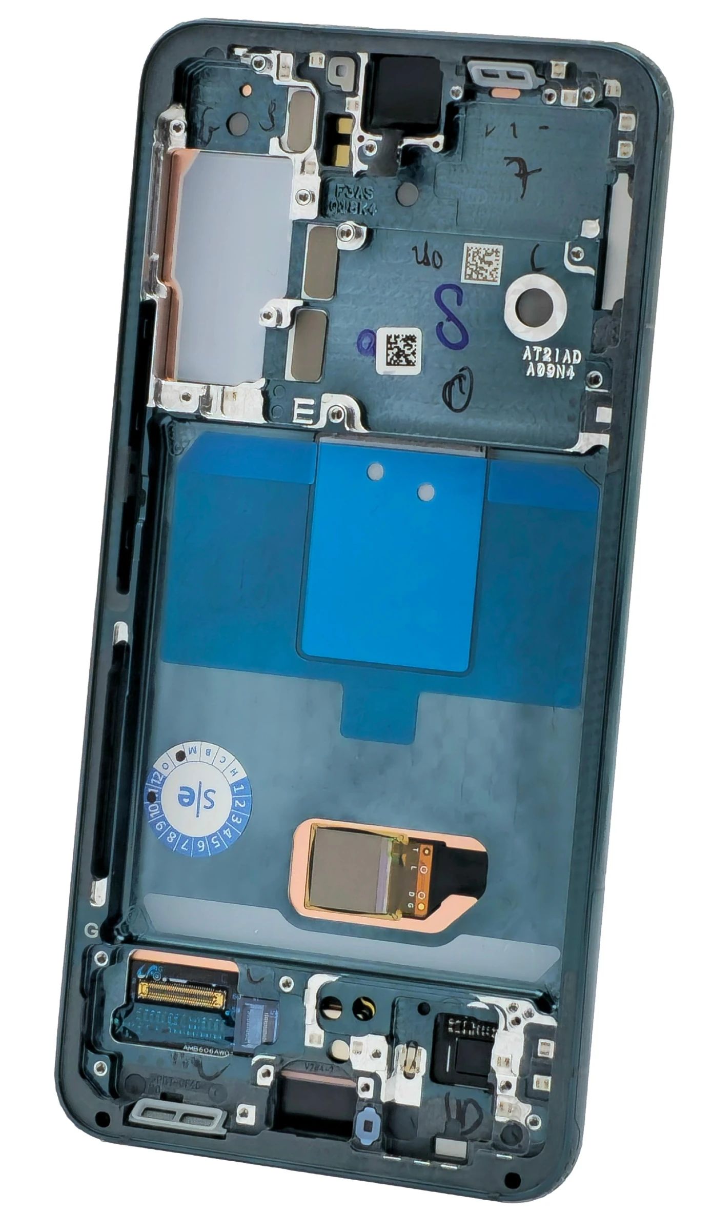 Samsung S901B Galaxy S22 Display mit Touchscreen grün S901B