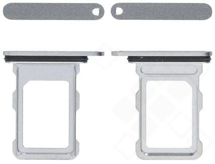 Apple iPhone 16 Pro / Plus Sim Karten Halter (Halterung) weiss