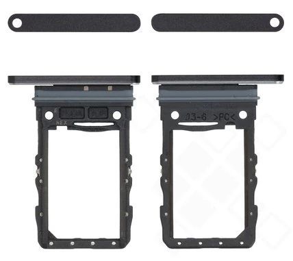 Samsung Galaxy Z Flip6 Sim Karten Halter (Halterung) schwarz