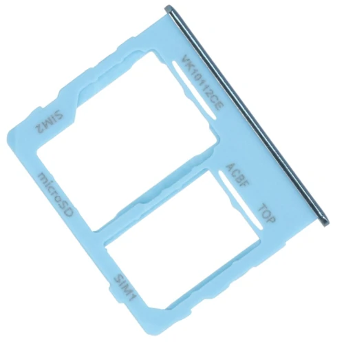 Samsung Galaxy A32 Sim / SD Karten Halter (Halterung) blau A326 A325