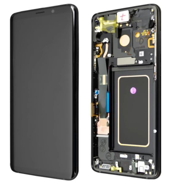 Samsung G965 Galaxy S9 Plus Duos Display mit Touchscreen schwarz
