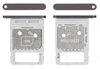 Samsung Galaxy Tab S8 S8+ Plus Ultra Sim / SD Karten Halter (Halterung) grau X706 X806 X906