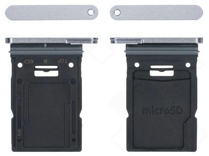 Samsung Galaxy Tab S11 / Ultra SD Speicher-Karten Halter (Halterung) silber