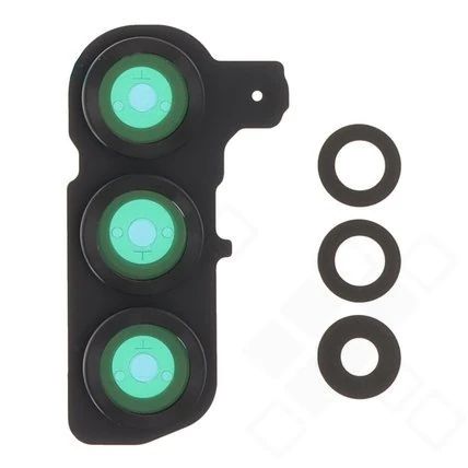 Samsung Galaxy S25 Kamera Gehäuse (Blende) mit Scheibe schwarz