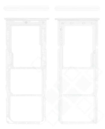 Samsung A135 Galaxy A13 Sim / SD Karten Halter (Halterung) weiß