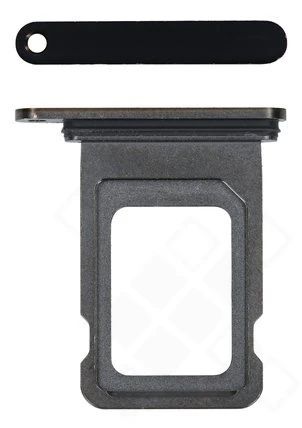 Apple iPhone 14 Pro / Max Sim / SD Karten Halter (Halterung) lila