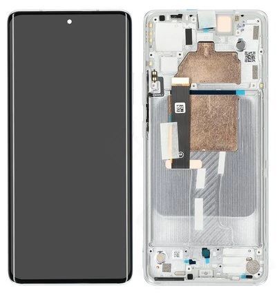 Motorola Edge 30 Fusion Display mit Touchscreen weiss