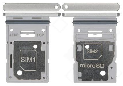 Samsung A546 Galaxy A54 Sim / SD Karten Halter (Halterung) weiß