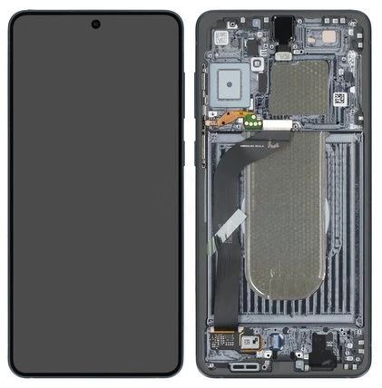 Samsung Galaxy S25 Edge Display mit Touchscreen schwarz