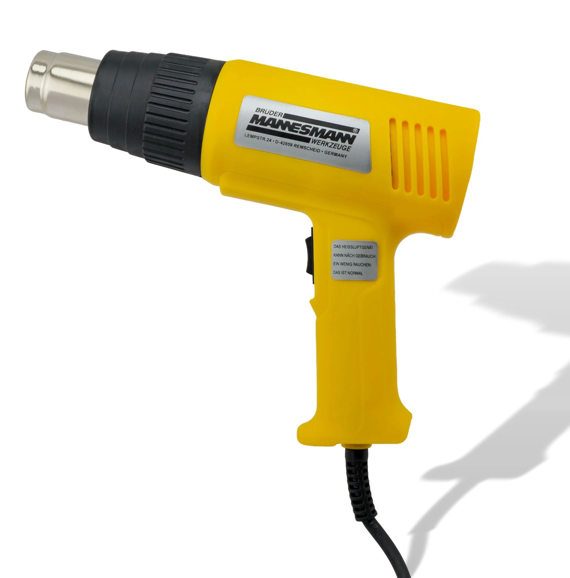 Mannesmann Heißluftgebläse für Smartphone Reparatur (Heissluftpistole Heissluftfön)