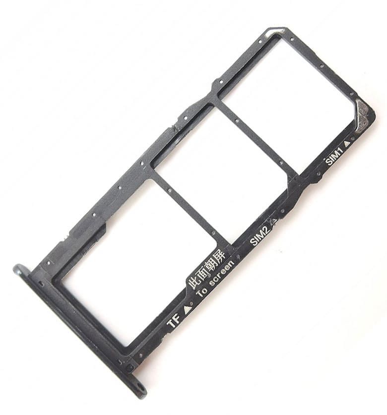 Huawei Y5 2019 Sim Karten Halter (Halterung) schwarz