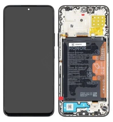 Honor X8a Display mit Touchscreen schwarz