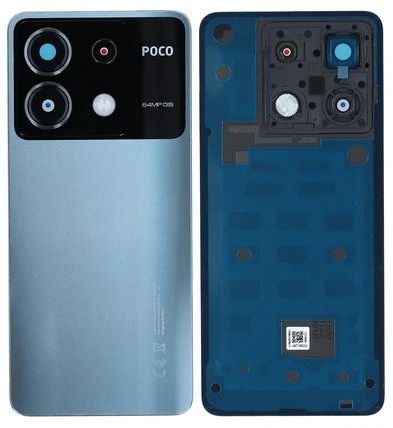 Xiaomi Poco X6 5G Akkudeckel (Rückseite) blau