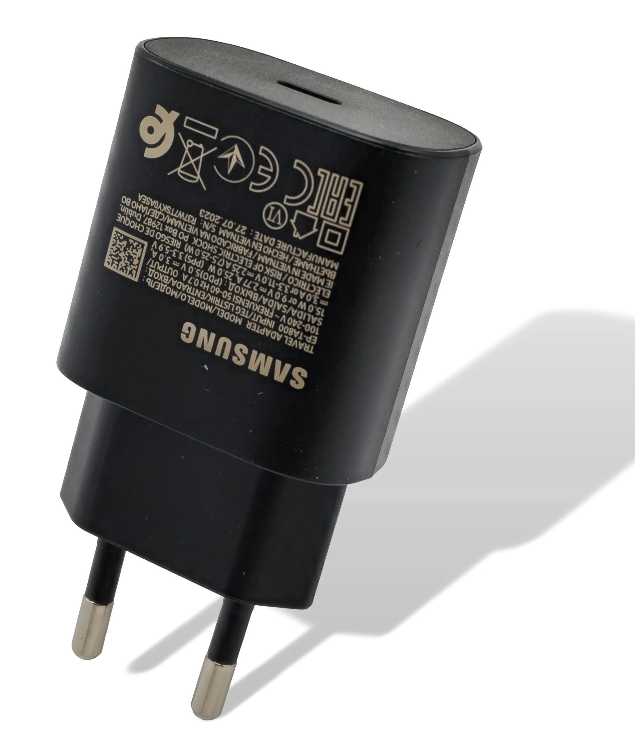 Samsung EP-TA800 Ladegerät (Netzteil) schwarz Super Schnellladefunktion