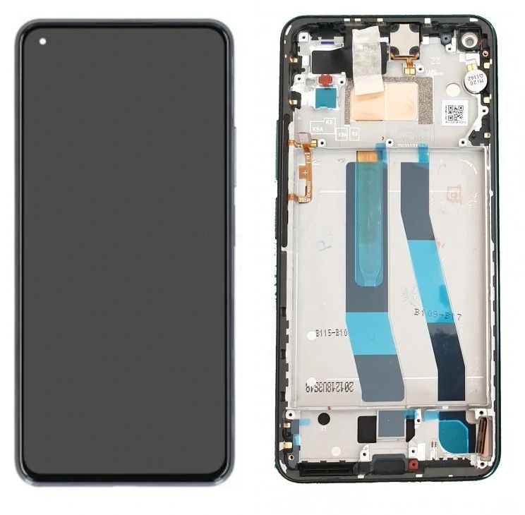 Xiaomi Mi 11 Lite Display mit Touchscreen boba black (schwarz)