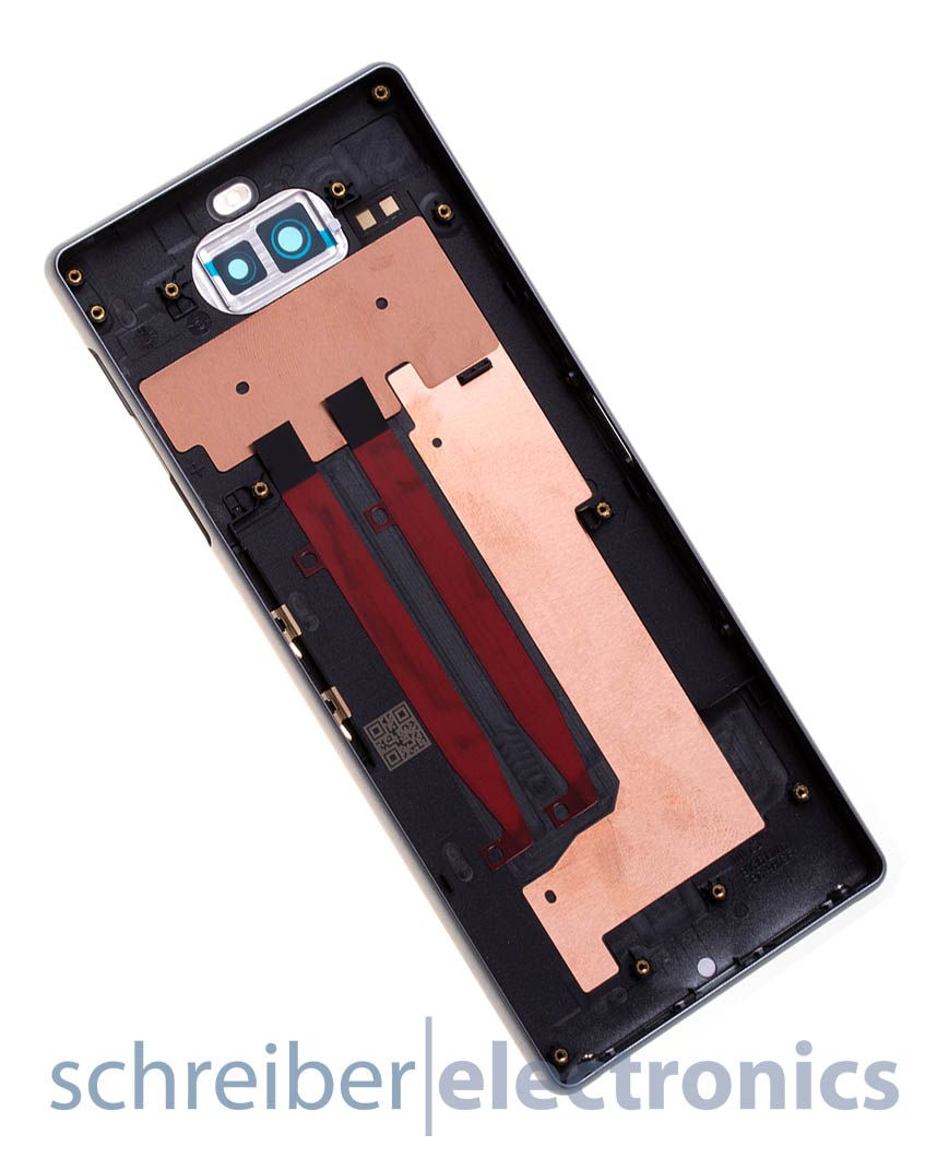 Sony Xperia 10 / Dual Akkudeckel (Rückseite) silber