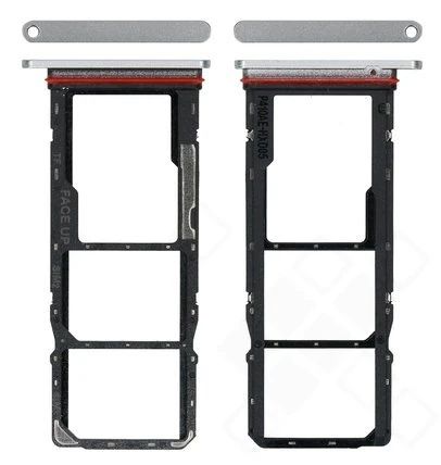 Motorola Moto G22 Sim / SD Karten Halter (Halterung) weiss