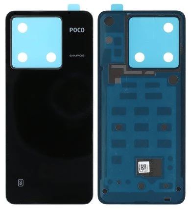 Xiaomi Poco X6 5G Akkudeckel (Rückseite) schwarz ohne Blende