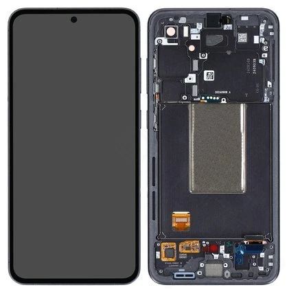 Samsung Galaxy S24 FE Display mit Touchscreen grau