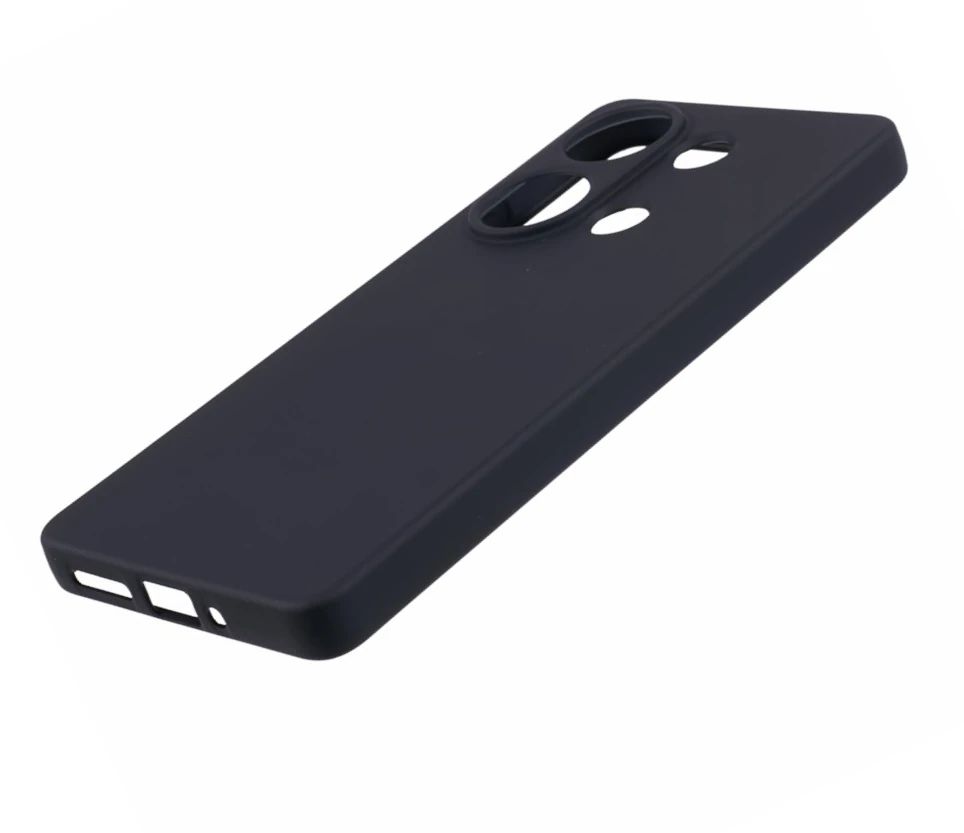 Silikon / TPU Hülle Xiaomi Poco X6 5G in candy schwarz - Schutzhülle