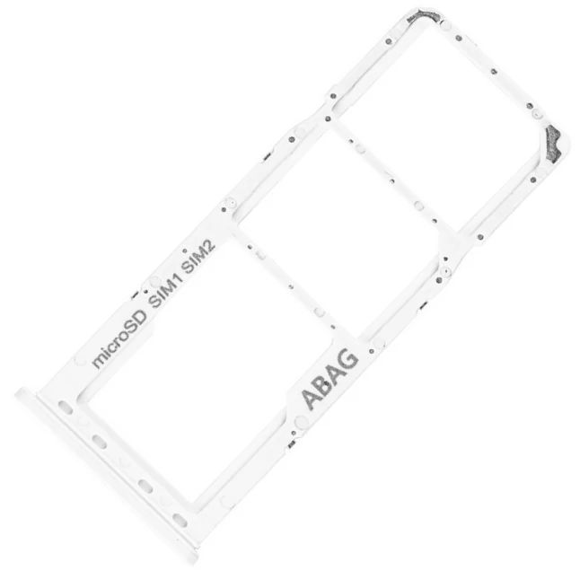 Samsung A037 Galaxy A03s Sim / SD Karten Halter (Halterung) weiß