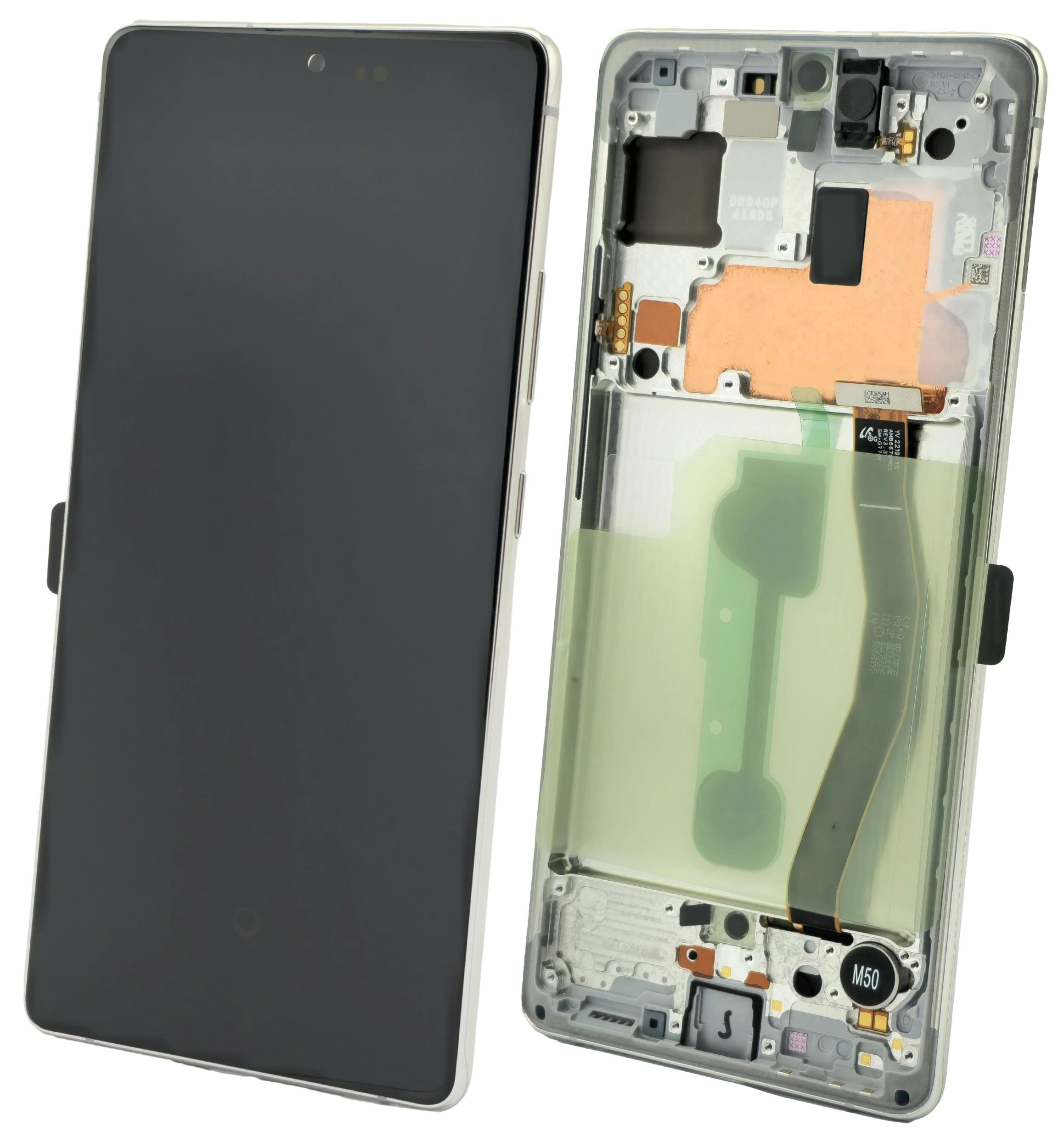 Samsung G770 Galaxy S10 Lite Display mit Touchscreen weiß