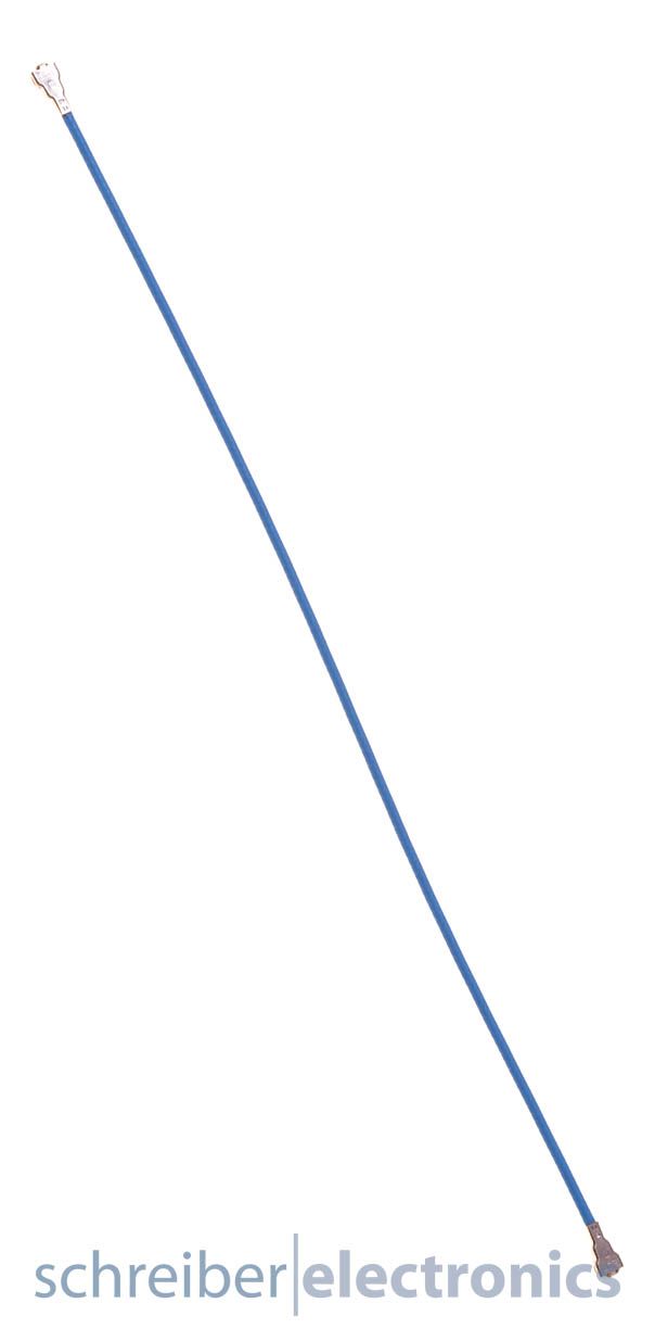 Samsung A405 Galaxy A40 Koaxial Kabel (Antennen-Kabel) blau 95,5 mm