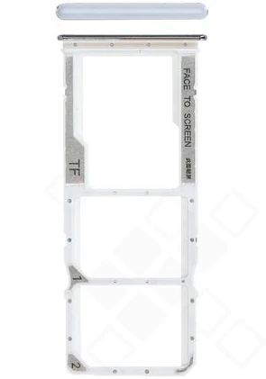 Xiaomi Redmi Note 10 / 10S Sim / SD Karten Halter (Halterung) pebble white (weiß)