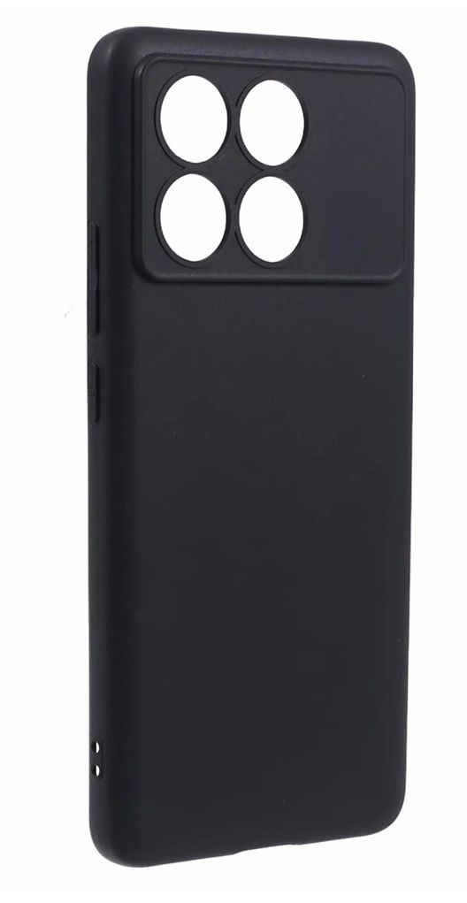 Silikon / TPU Hülle Xiaomi Poco X6 Pro 5G in candy schwarz - Schutzhülle