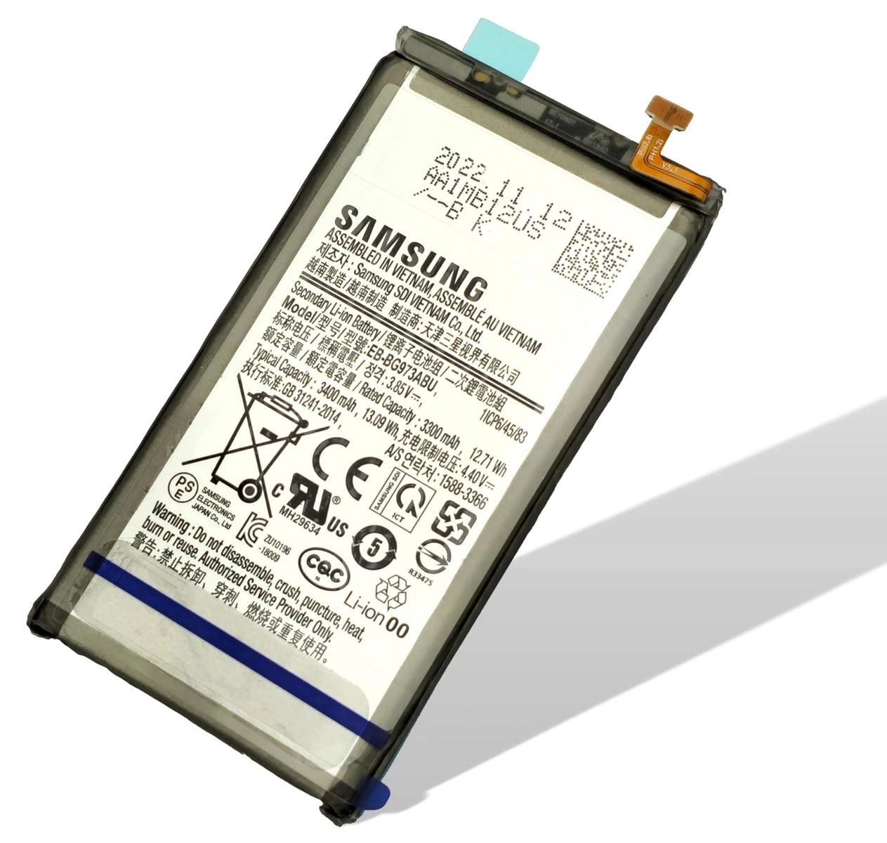 Samsung G973 Galaxy S10 Akku (Ersatzakku) EB-BG973ABU