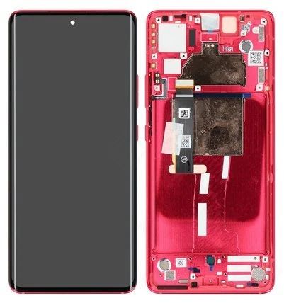 Motorola Edge 30 Fusion Display mit Touchscreen magenta