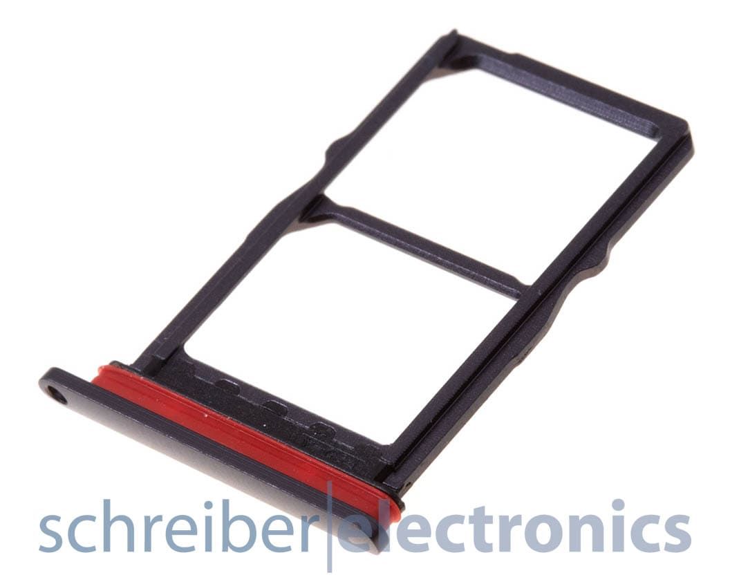 Huawei P30 Sim Karten / SD Speicherkarten Halter schwarz