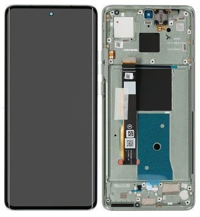 Motorola Edge 40 Display mit Touchscreen grün