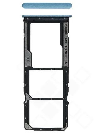 Xiaomi Redmi Note 12 Sim / SD Karten Halter (Halterung) blau