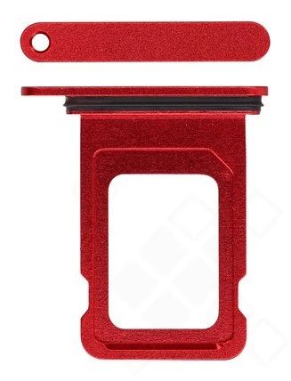 Apple iPhone 14 Sim / SD Karten Halter (Halterung) rot