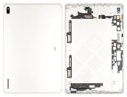 Samsung Galaxy Tab S7 FE Akkudeckel (Rückseite) silber T733 T736