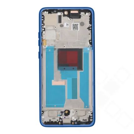 Motorola Edge 50 Neo Display Rahmen (Gehäuse) blau