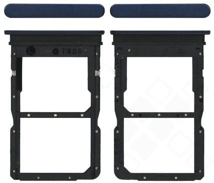 Honor X8 5G Sim / SD Karten Halter (Halterung) blau