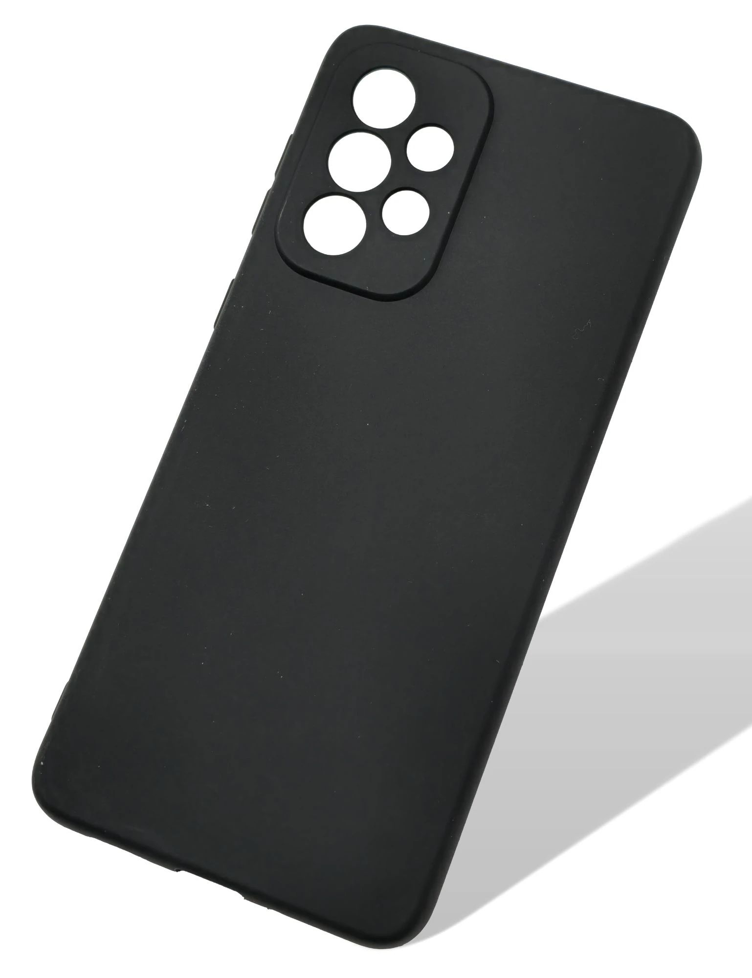 Silikon / TPU Hülle Samsung A336 Galaxy A33 in candy schwarz - Schutzhülle