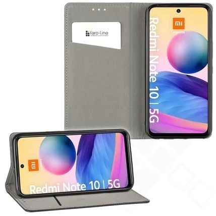 Klapp-Tasche Klassik (Book Style) Xiaomi Poco M3 Pro 5G schwarz - Schutzhülle