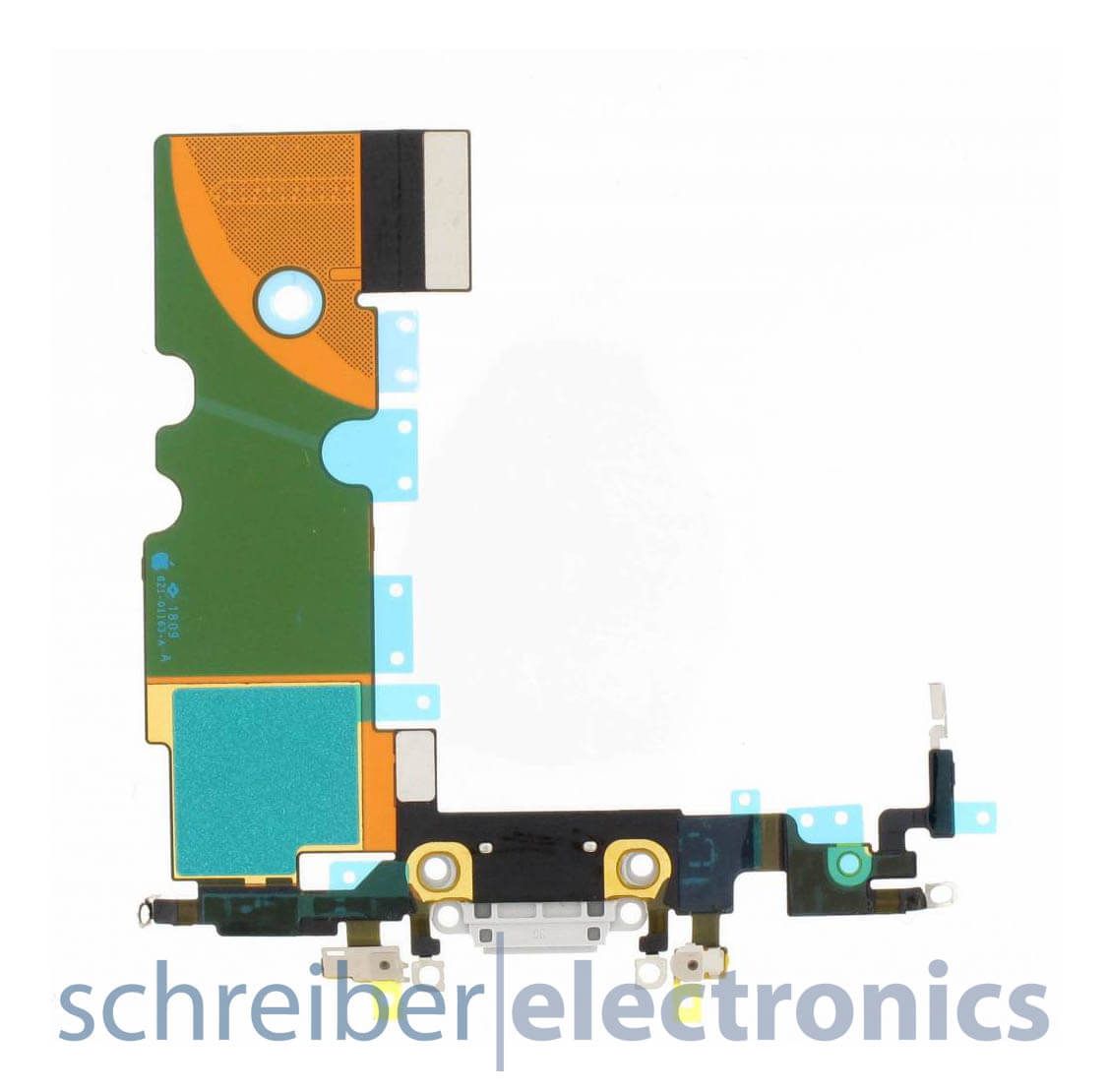 Apple iPhone 8 / SE 2020 Lightning / Audio Connector Anschluss weiss